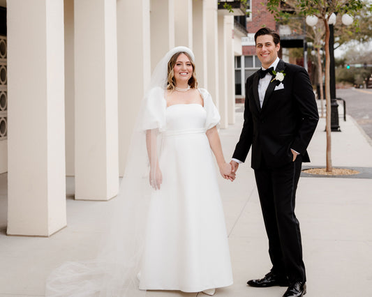 Emily's Custom Wedding Gown