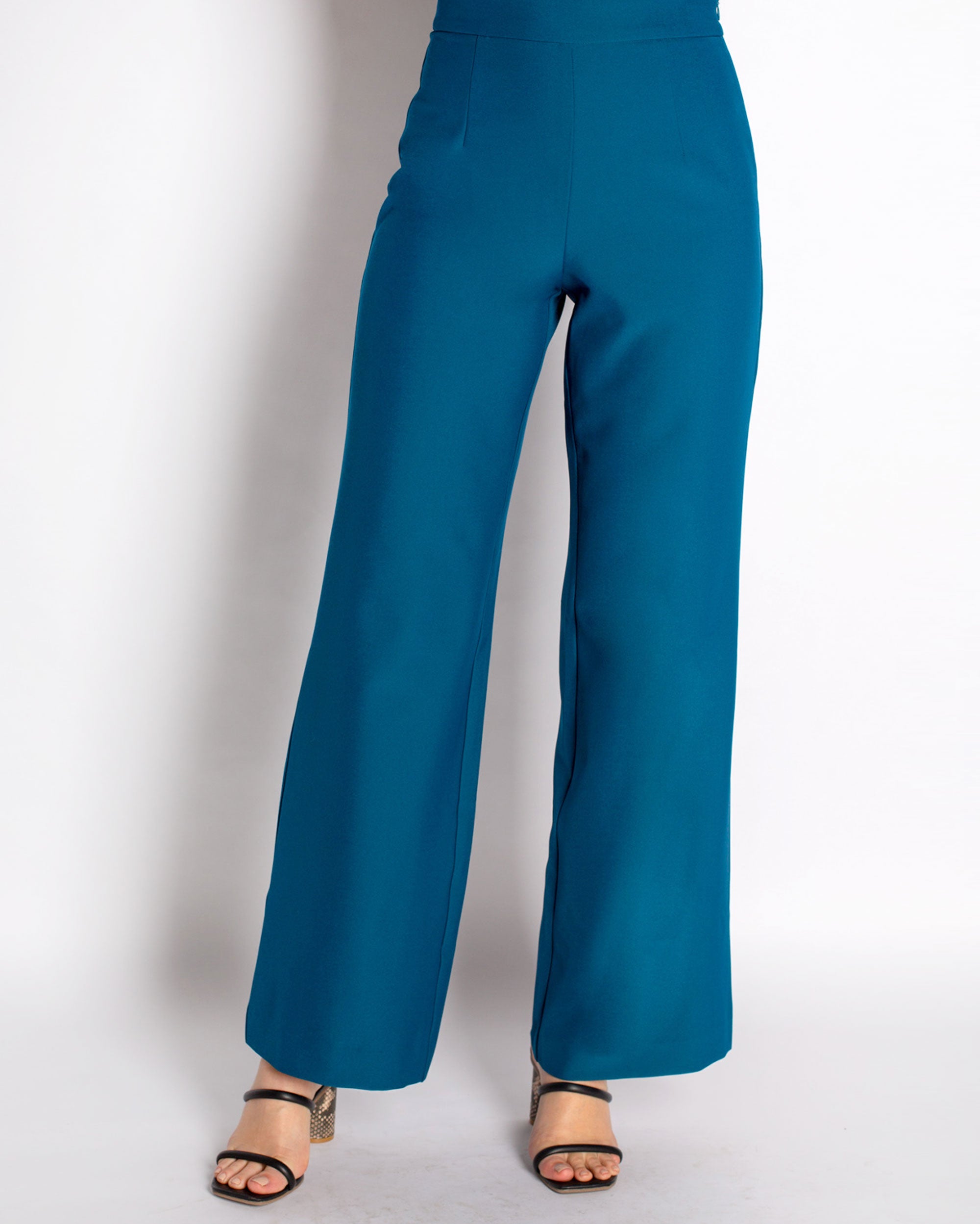 Wide Leg Twill Trousers – Penelope The Label