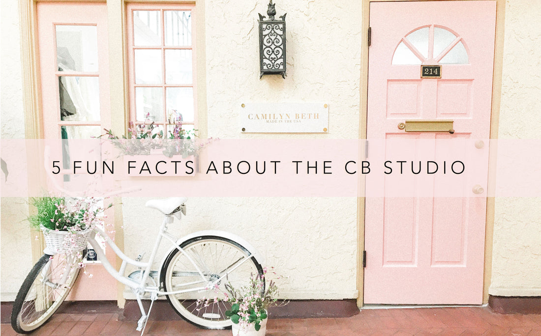 5 Fun Facts about the CB Studio.