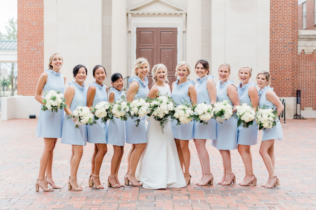 Carsyn's Light Blue Bridesmaids