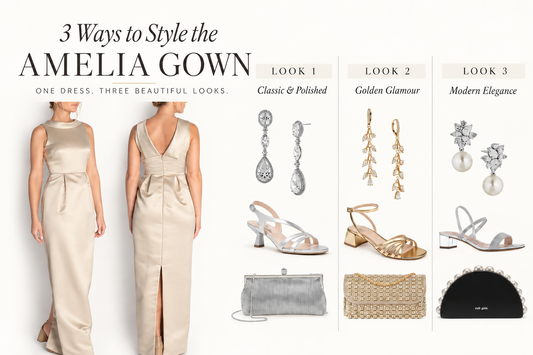 Styling a Champagne Dress for Mother of the Bride