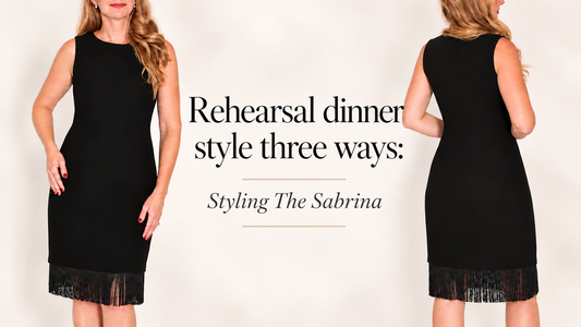 Rehearsal Dinner Looks: Styling the Sabrina