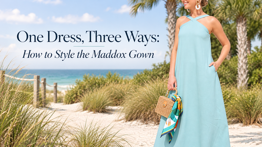 One Dress, Three Ways: Styling the Maddox Gown