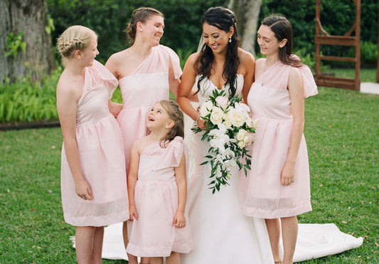 Pretty in Pink Flowergirls