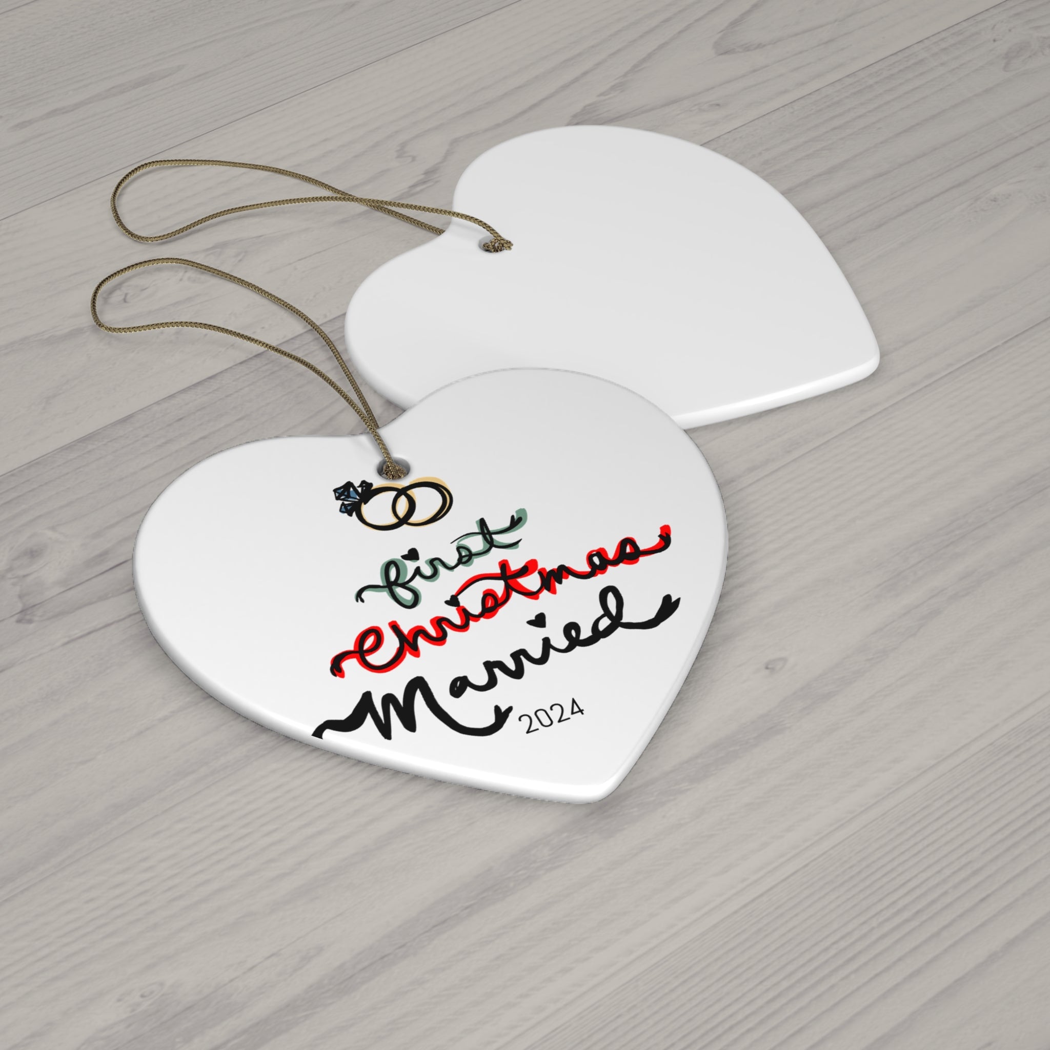 First Christmas Married Ornament