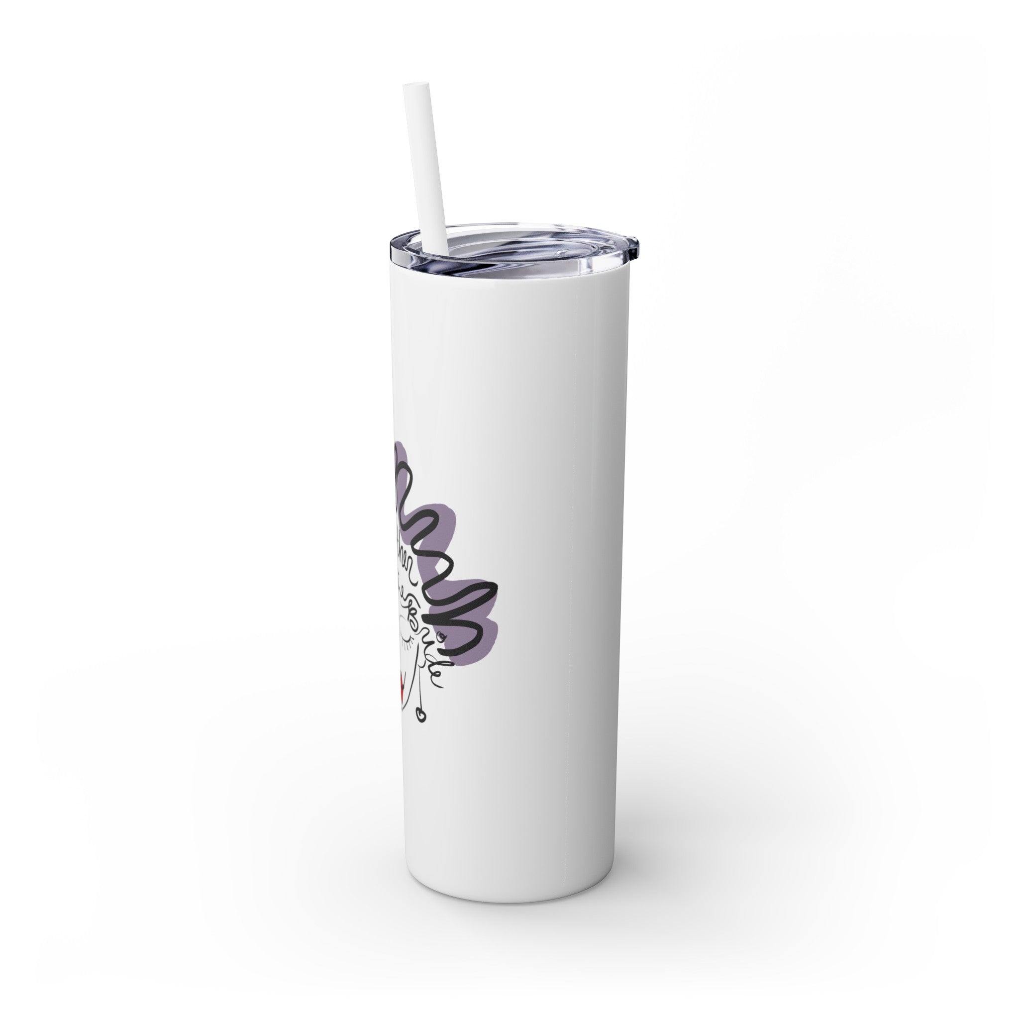 Grandmother of the Bride Skinny Tumbler with Straw