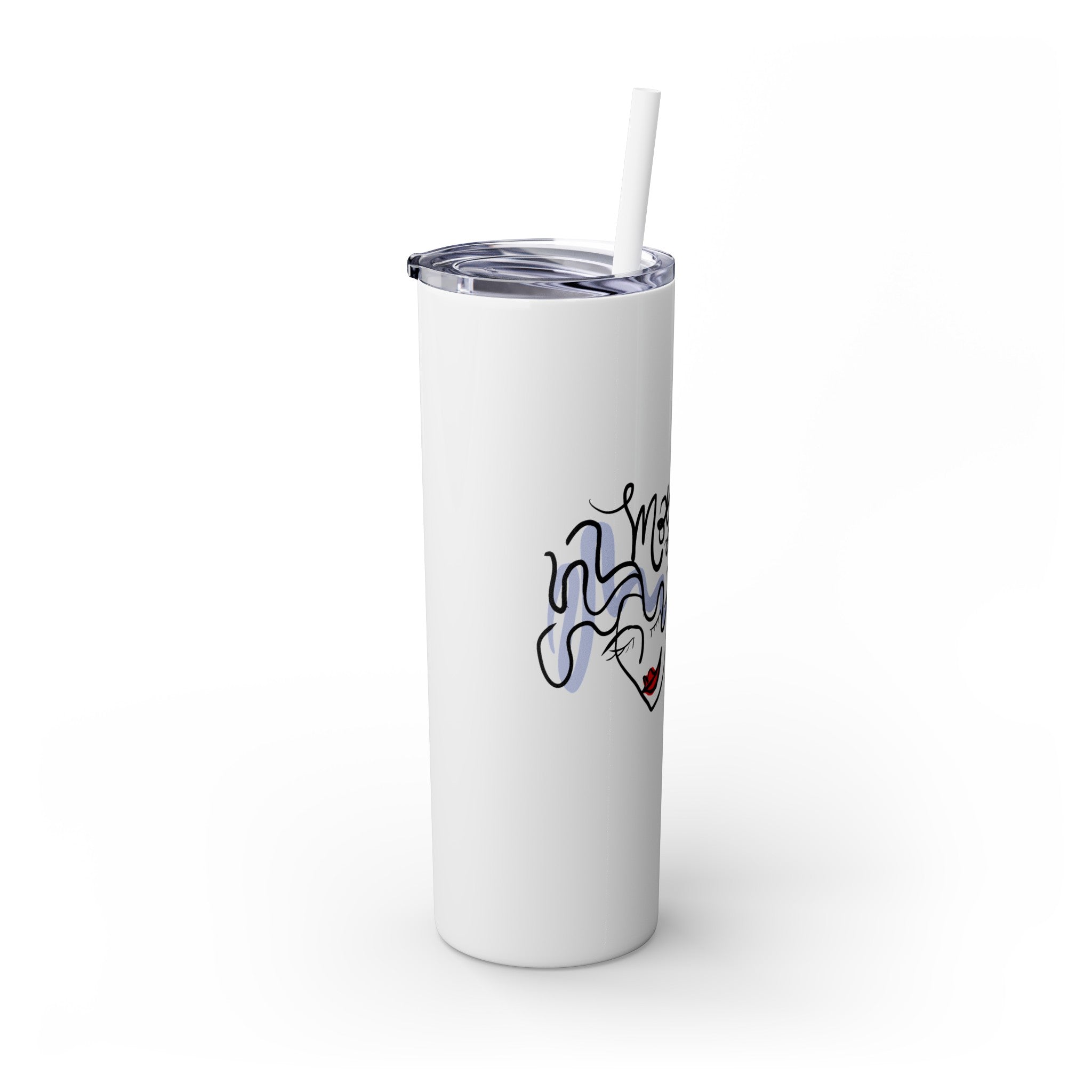 Mother of the Bride Skinny Tumbler with Straw