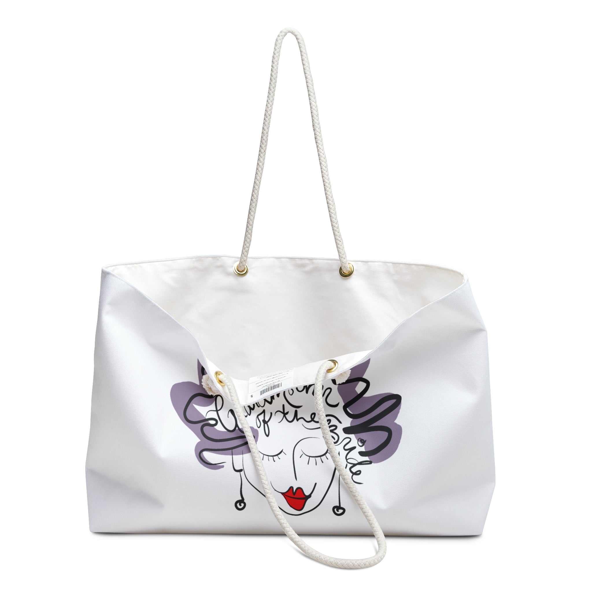 Grandmother of the Bride Hair Weekender Bag