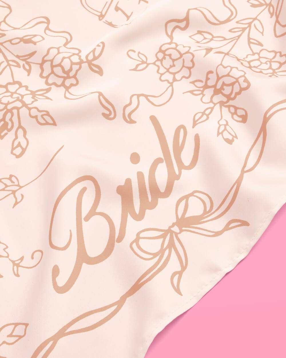 Tan Bride Head Scarf