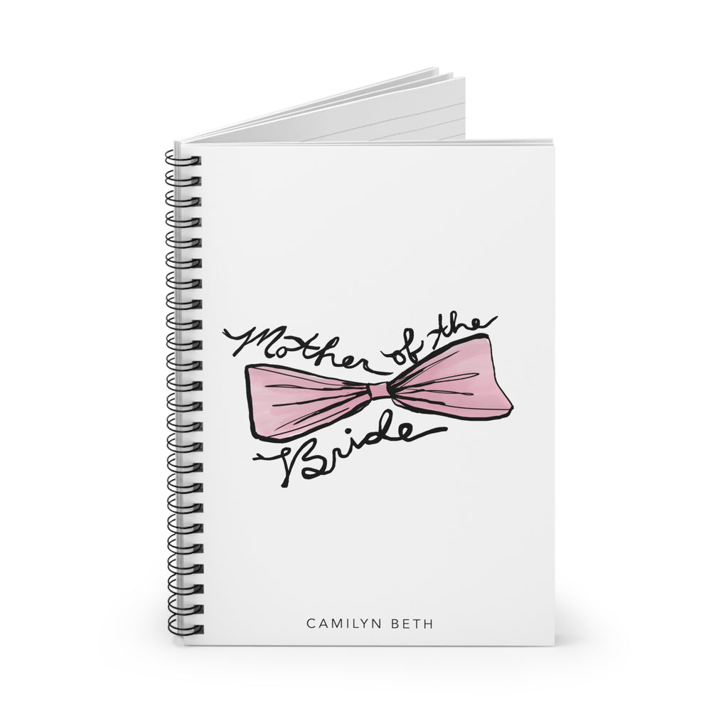 Mother of the Bride Spiral Notebook - Ruled Line