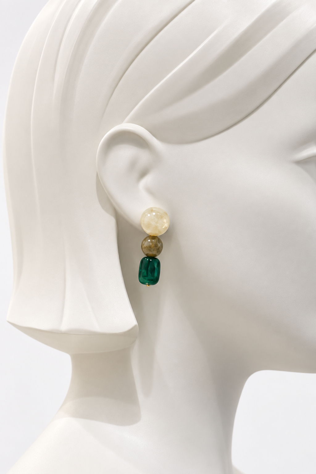Stone Drop Earrings