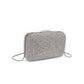 Silver Rhinestone Clutch