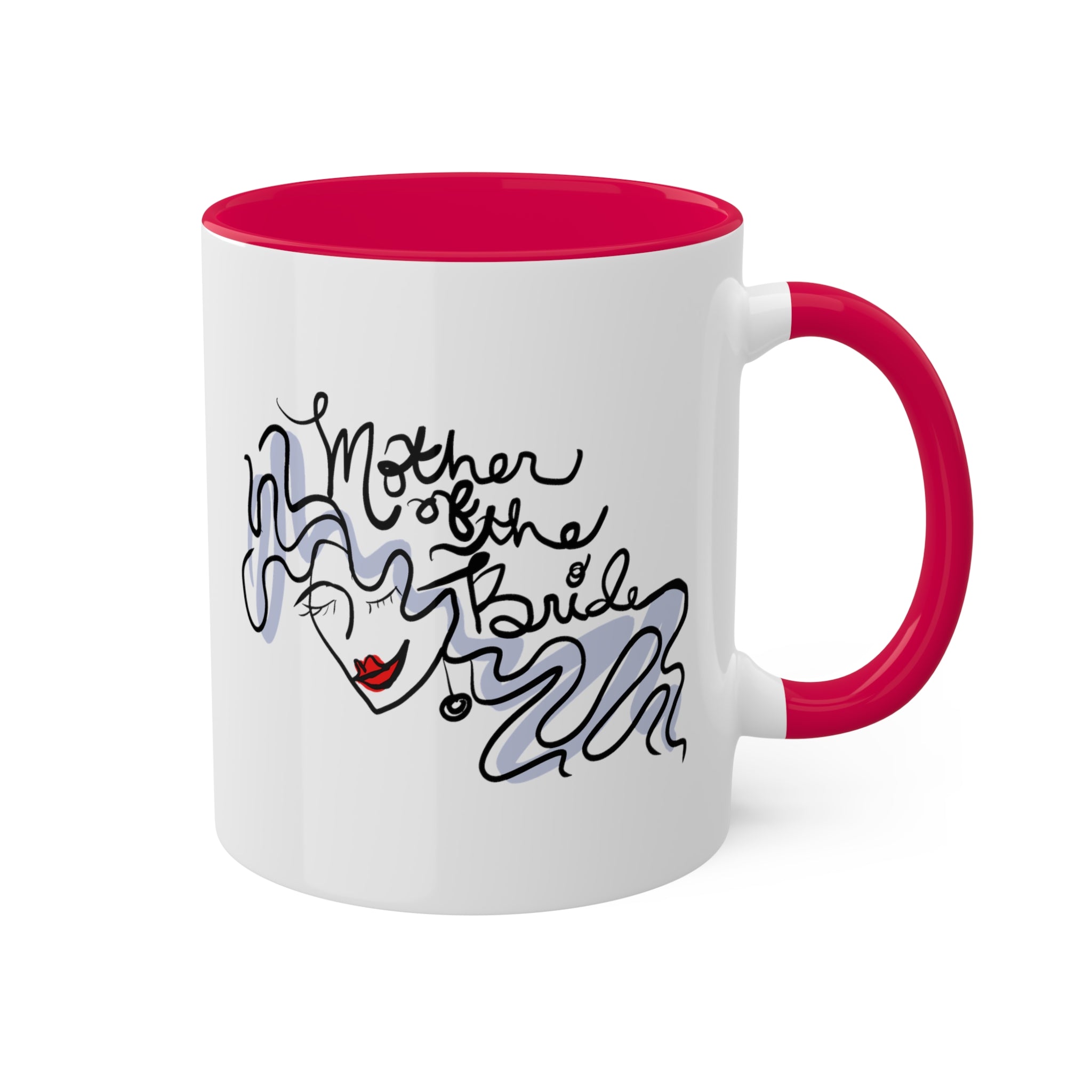 Mother of the Bride Lips Mug