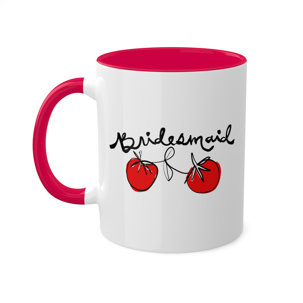Bridesmaid Red Mug