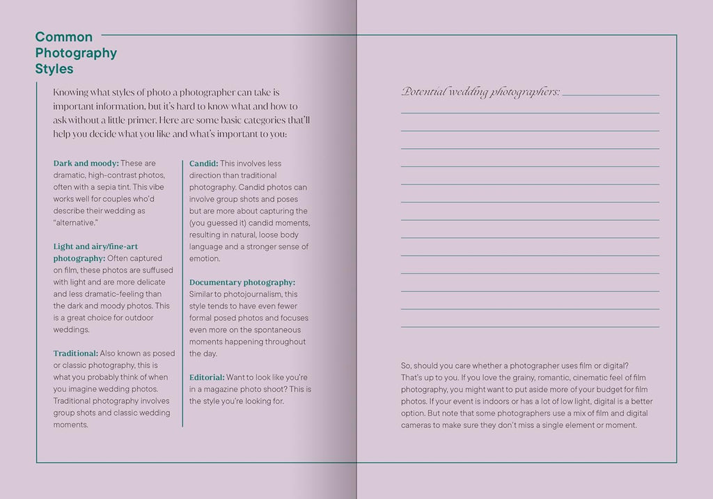 How To Plan A Wedding Book