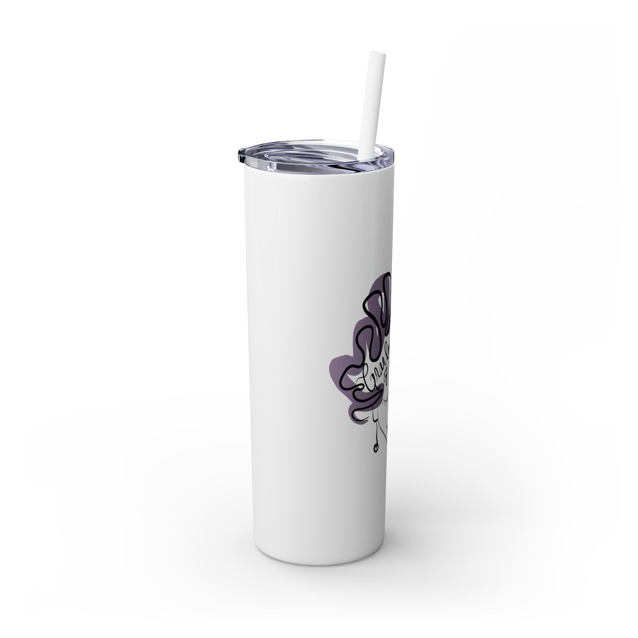 Grandmother of the Bride Skinny Tumbler with Straw