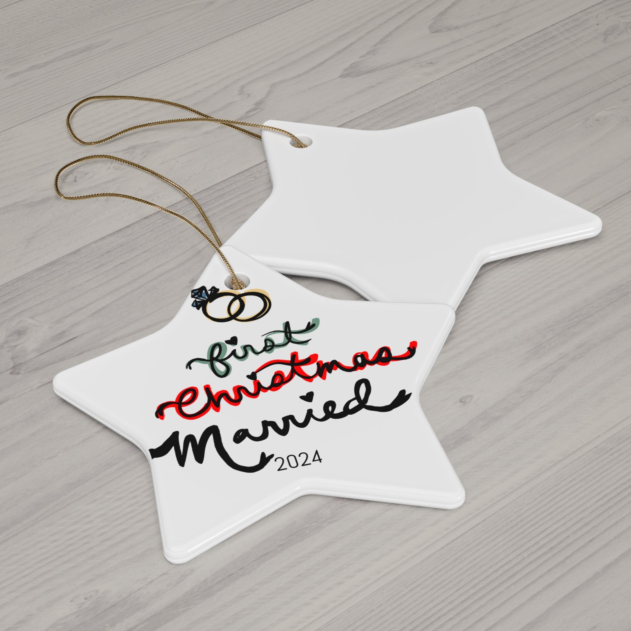 First Christmas Married Ornament