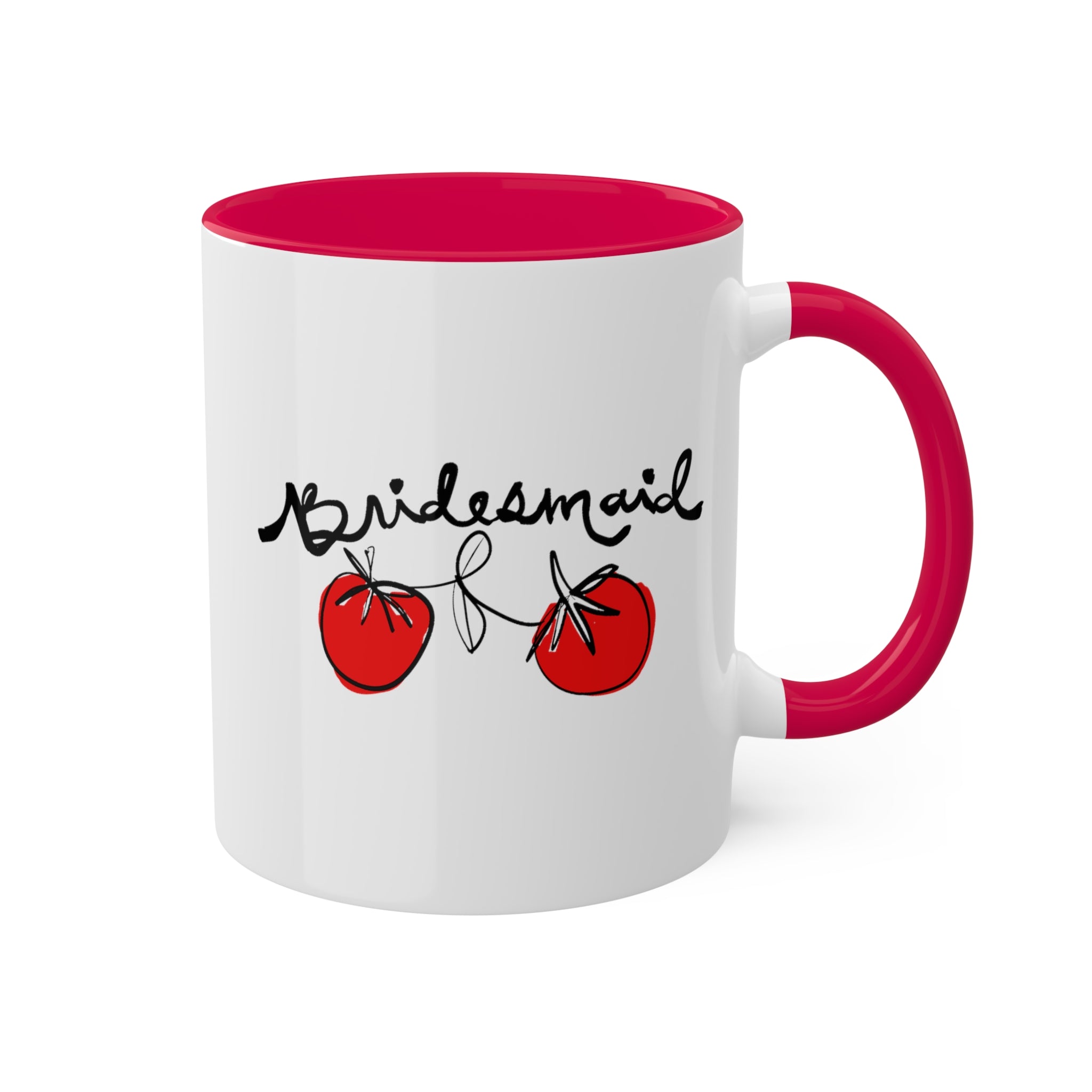 Bridesmaid Red Mug