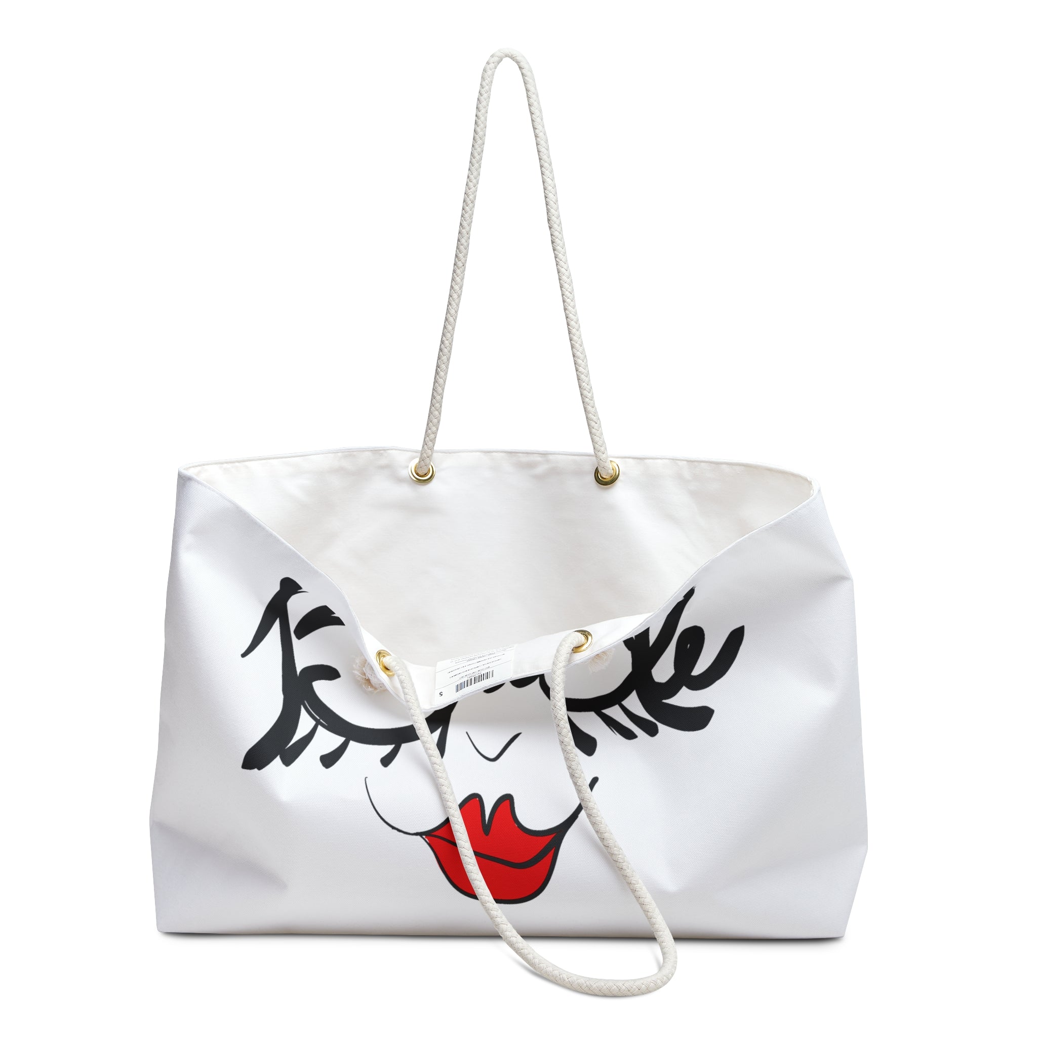 Bride Lips Weekender Bag