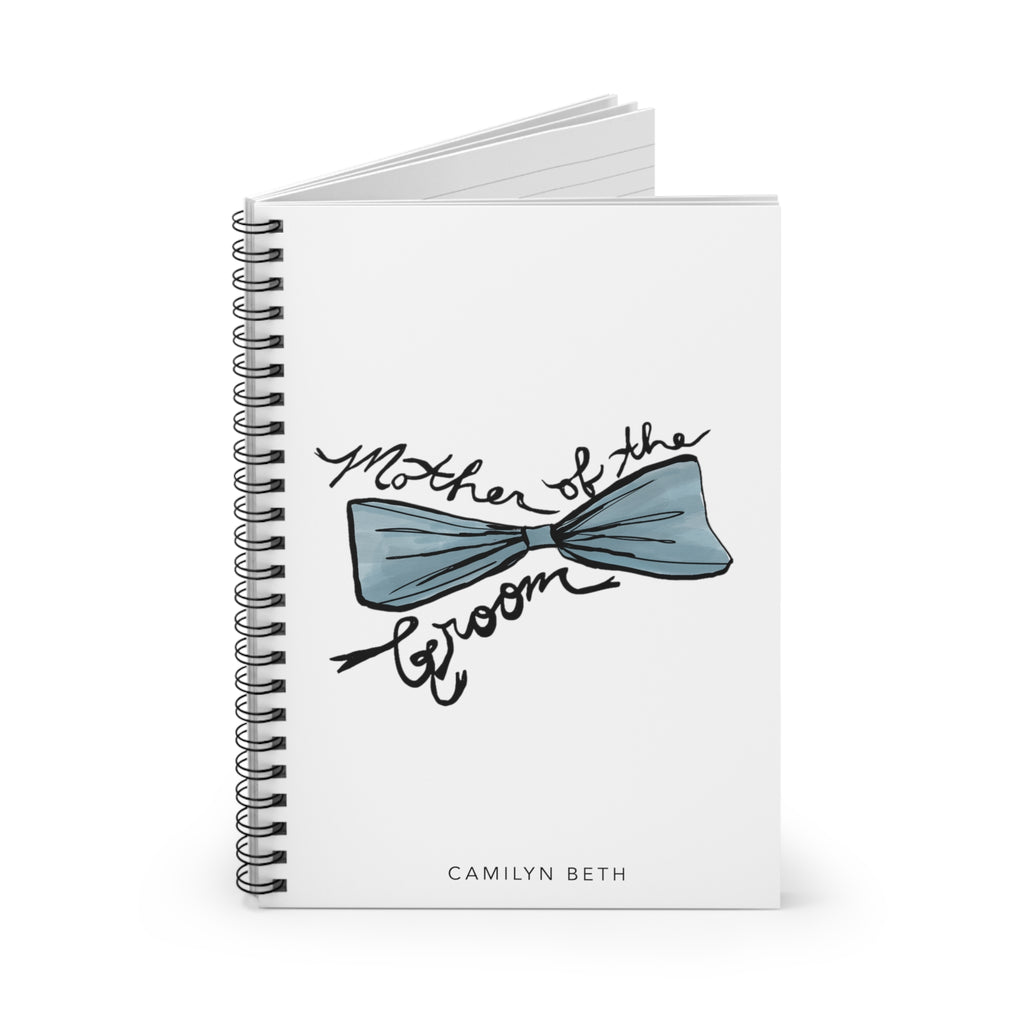 Mother of the Groom Spiral Notebook - Ruled Line