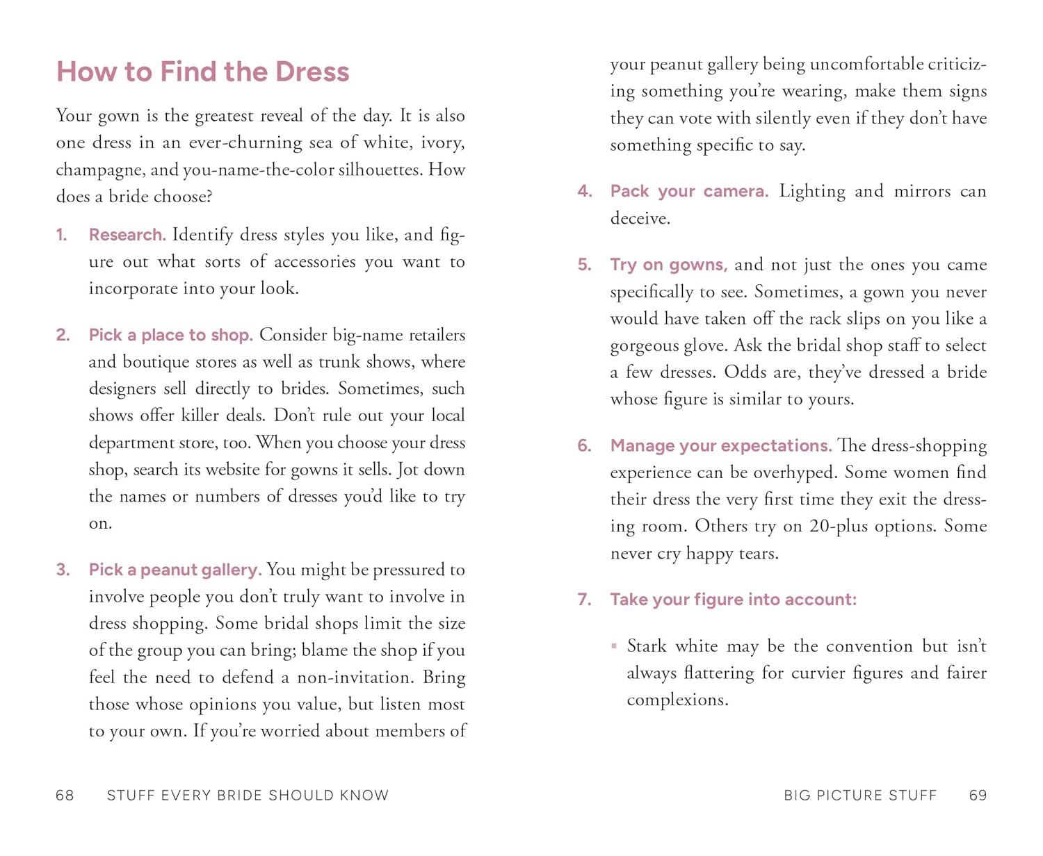 Stuff Every Bride Should Know Book