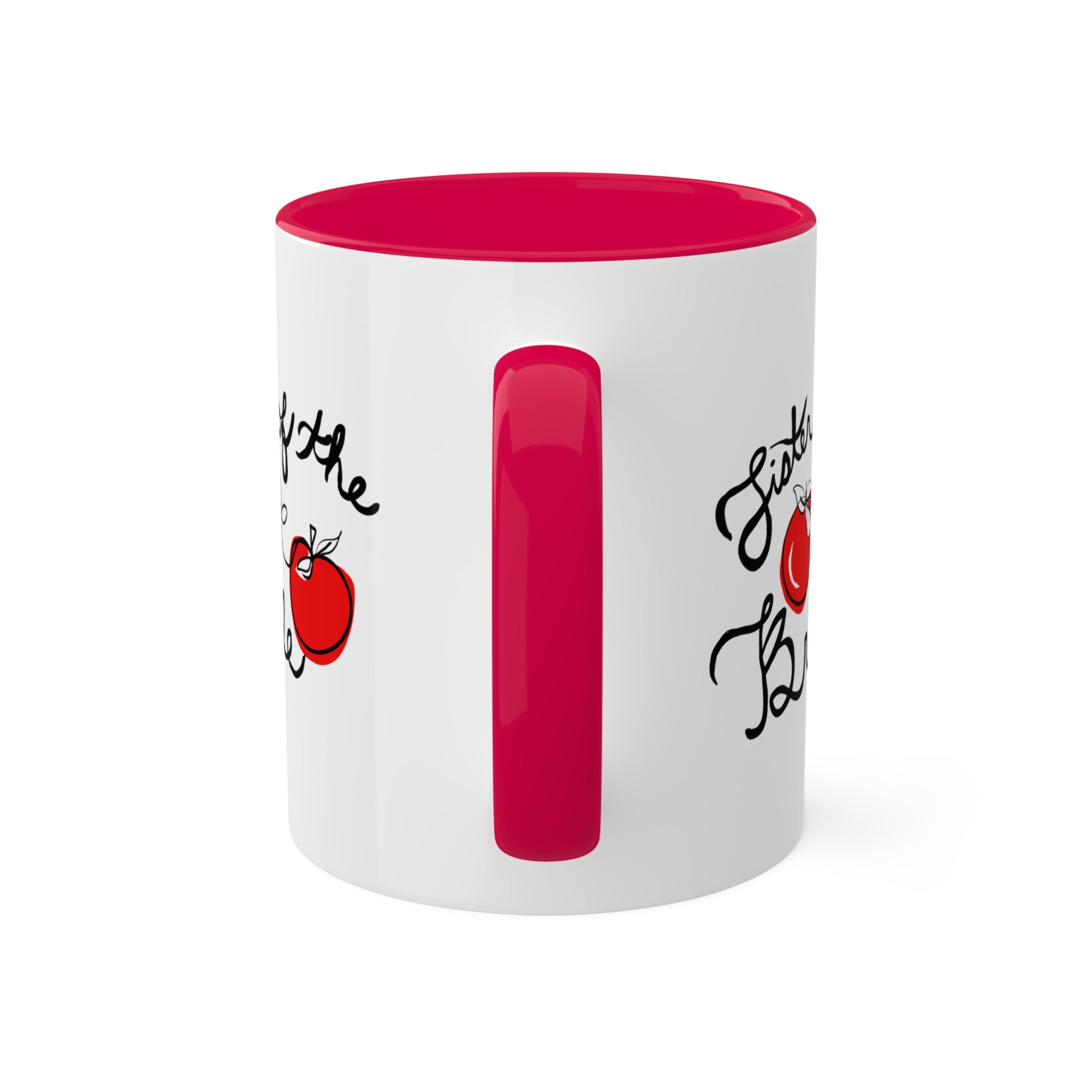 Sister of the Bride Red Mug