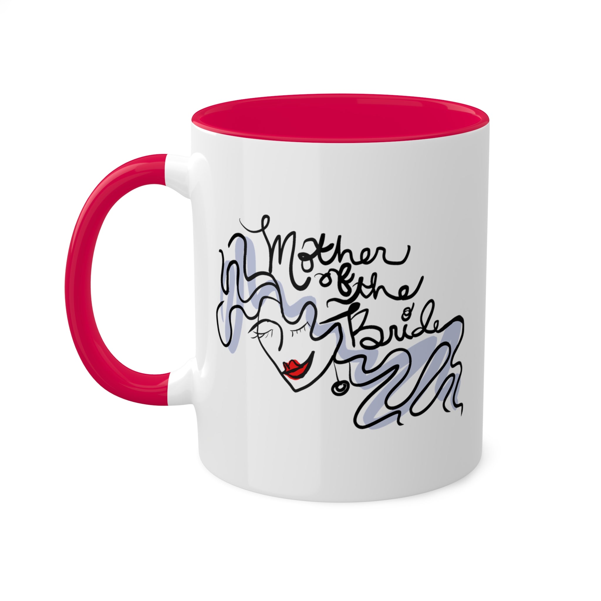 Mother of the Bride Lips Mug