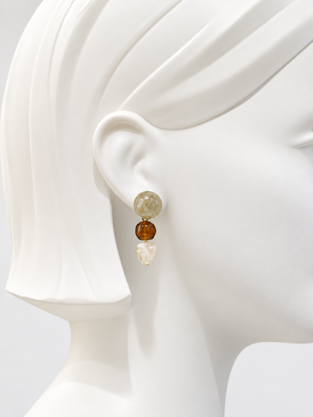 Stone Drop Earrings