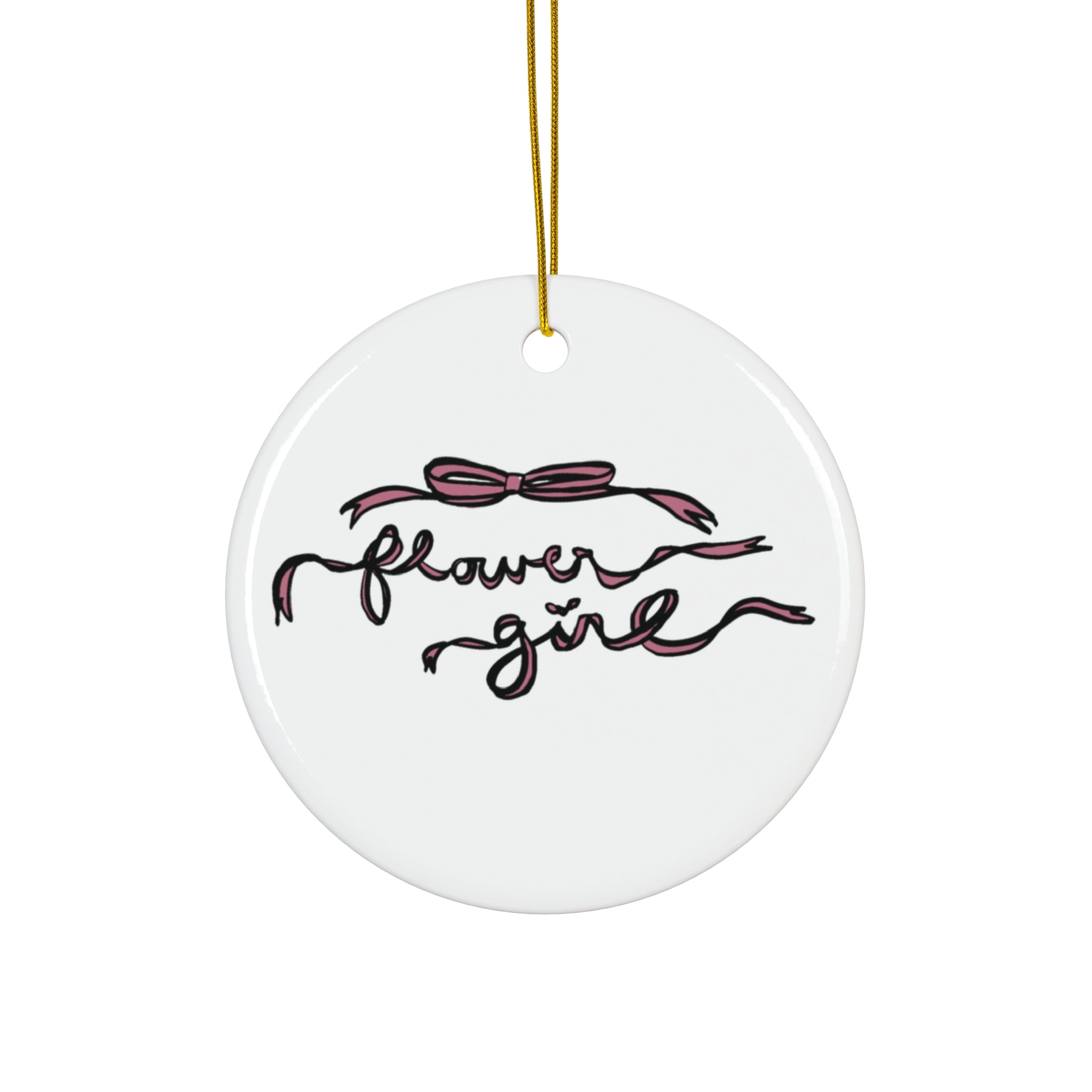 Flower Girl Ornament