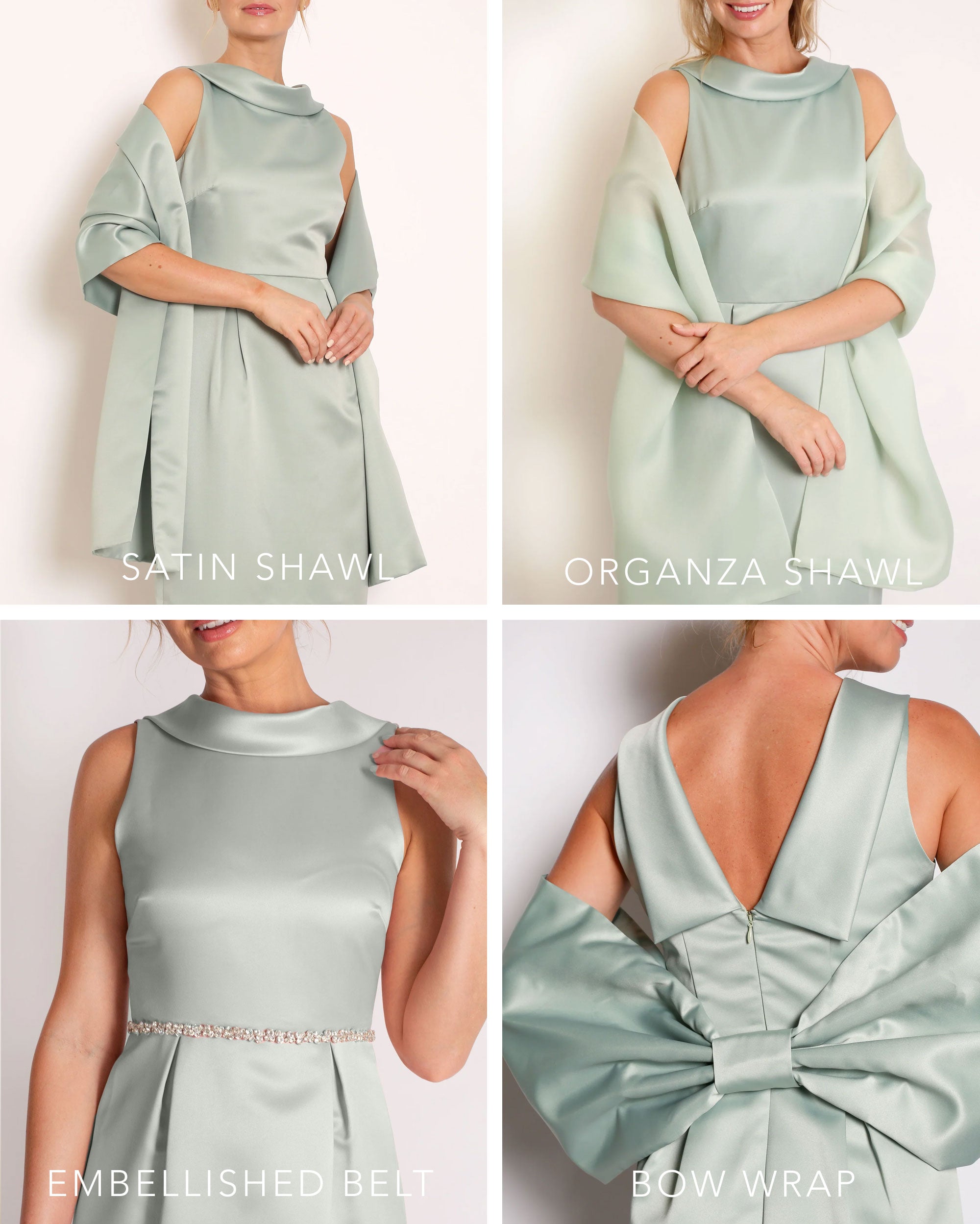 The Amelia Gown in Satin