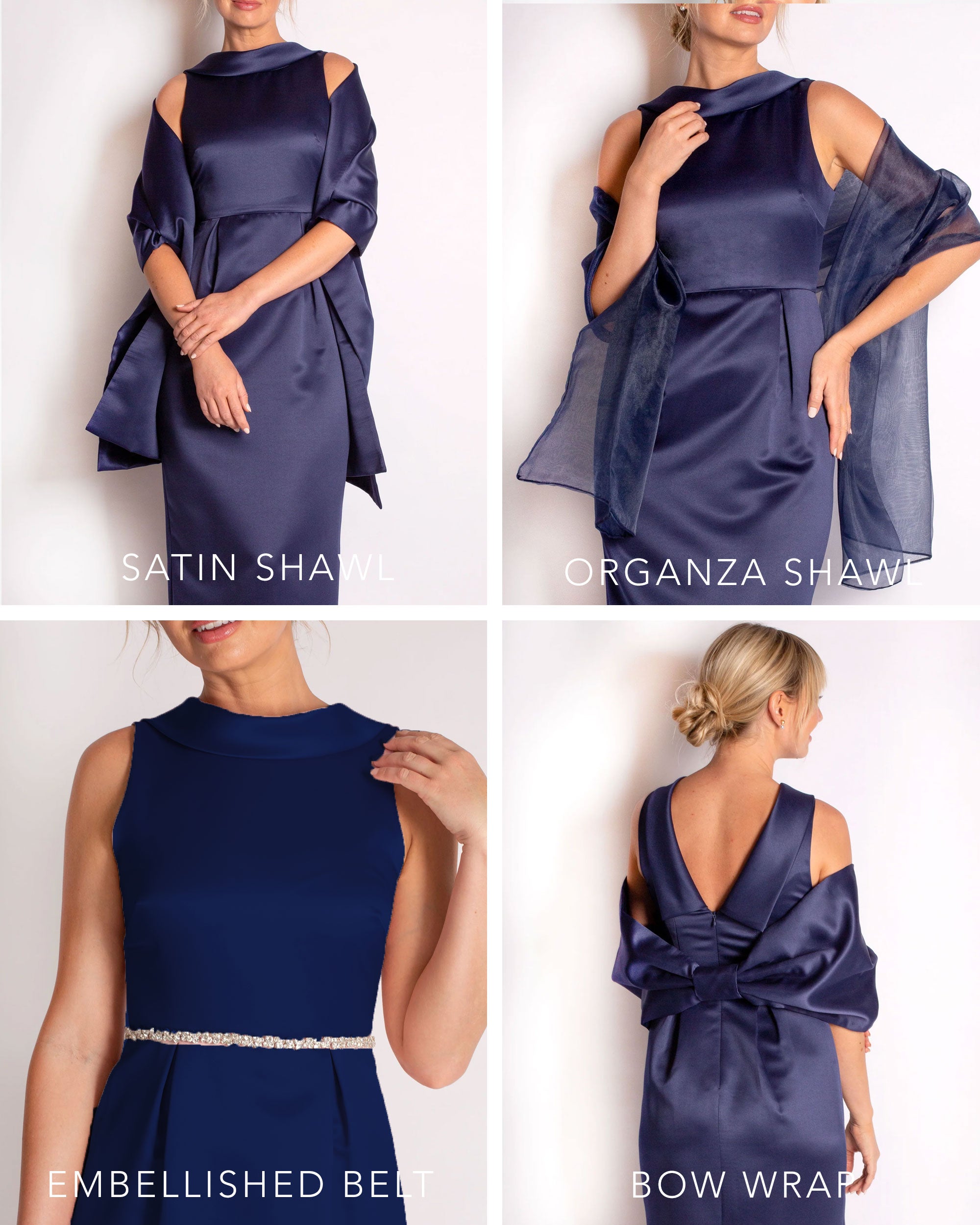 The Amelia Gown in Satin