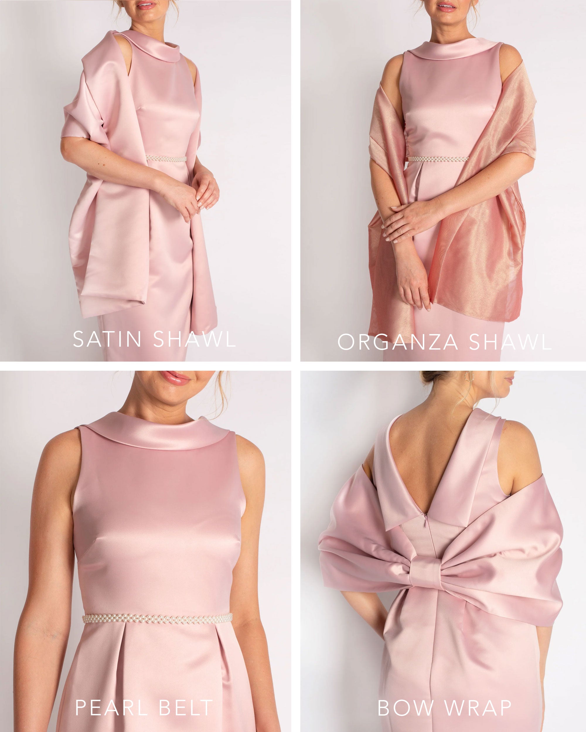 The Amelia Gown in Satin