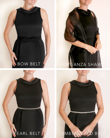 The Amelia Gown in Matte Satin