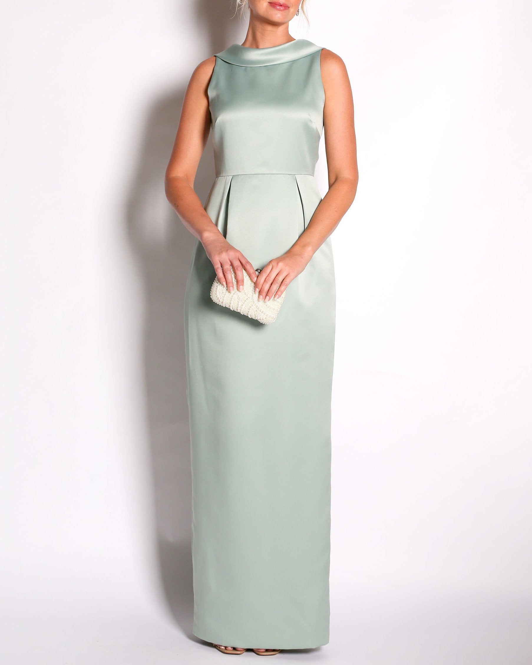 The Amelia Gown in Satin