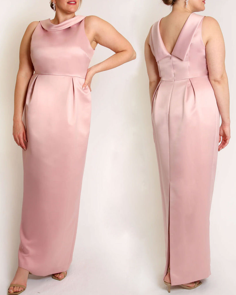 The Amelia Gown in Satin