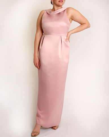 The Amelia Gown in Satin