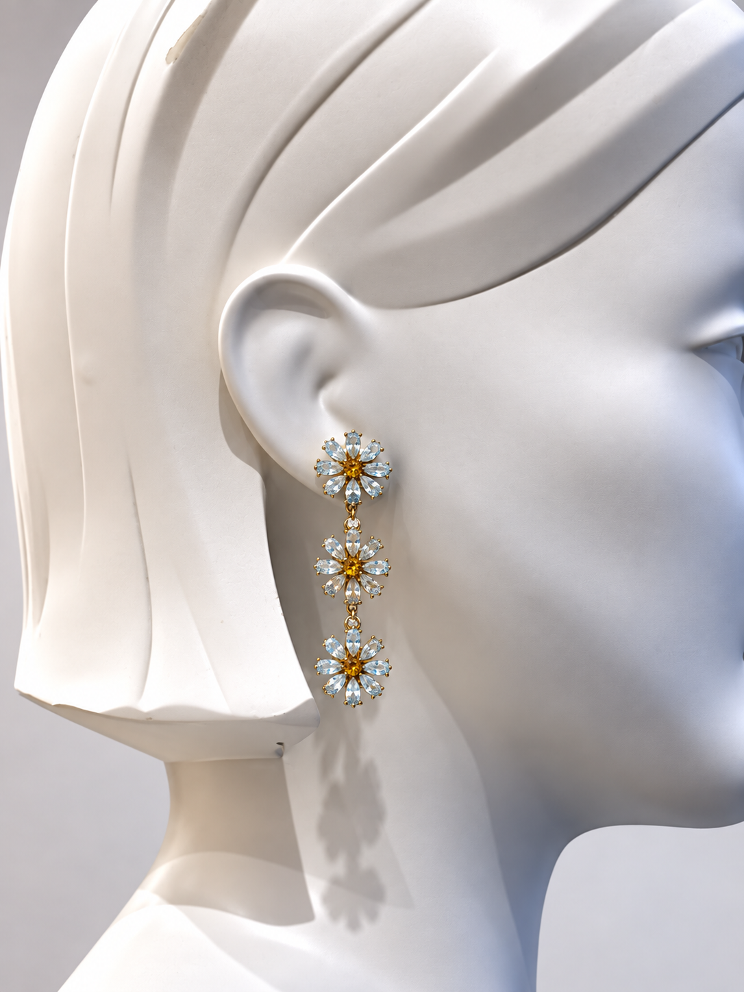 Flower Drop Earrings