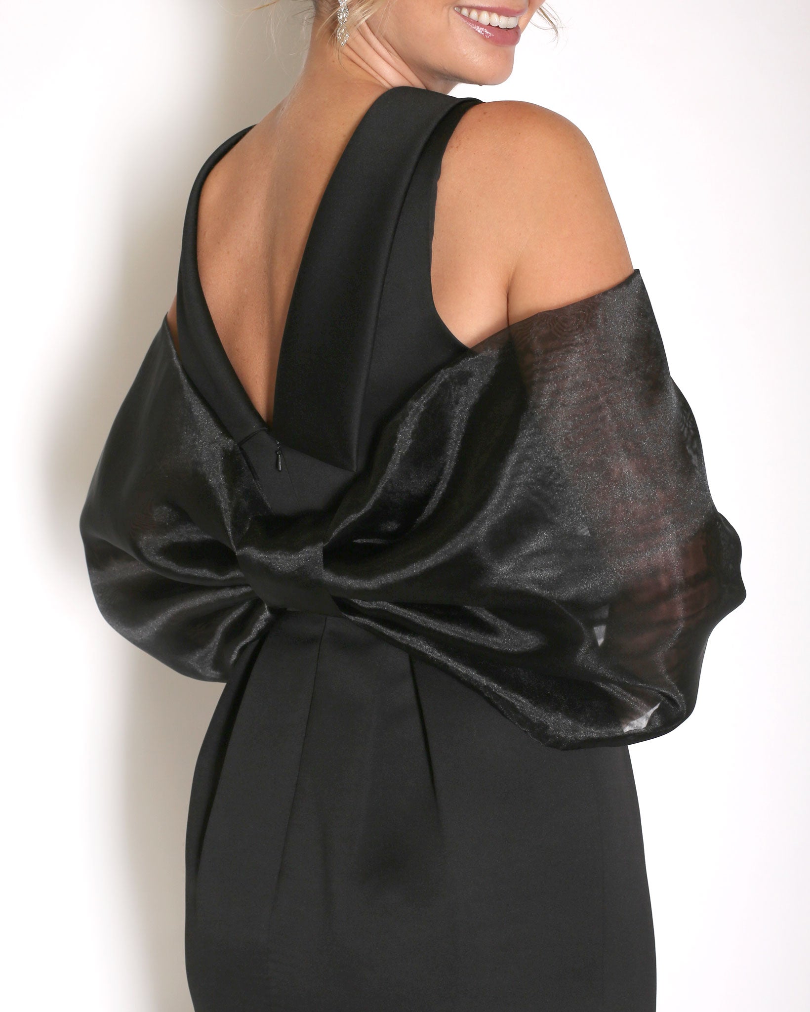 Bow Wrap in Organza