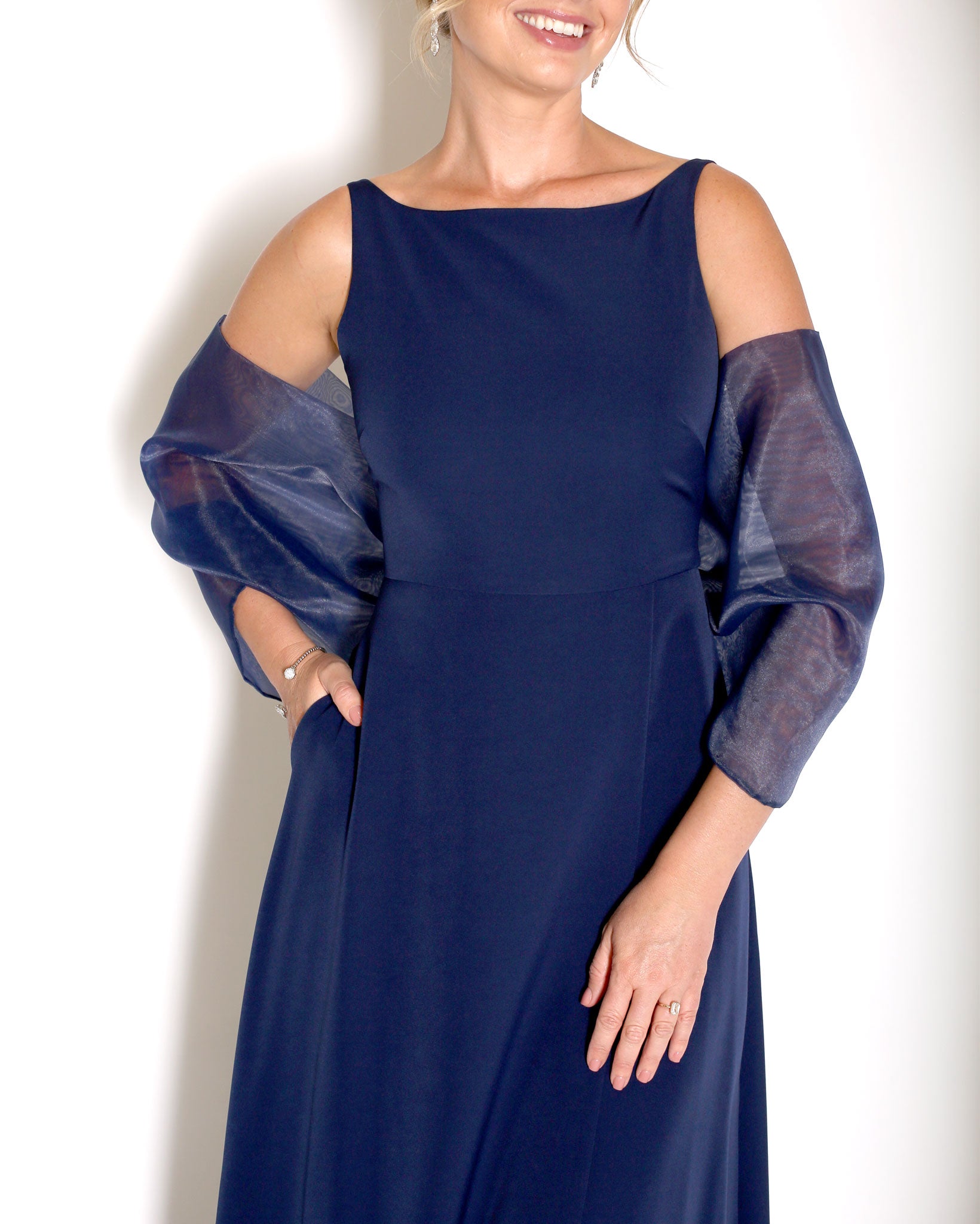 Bow Wrap in Organza