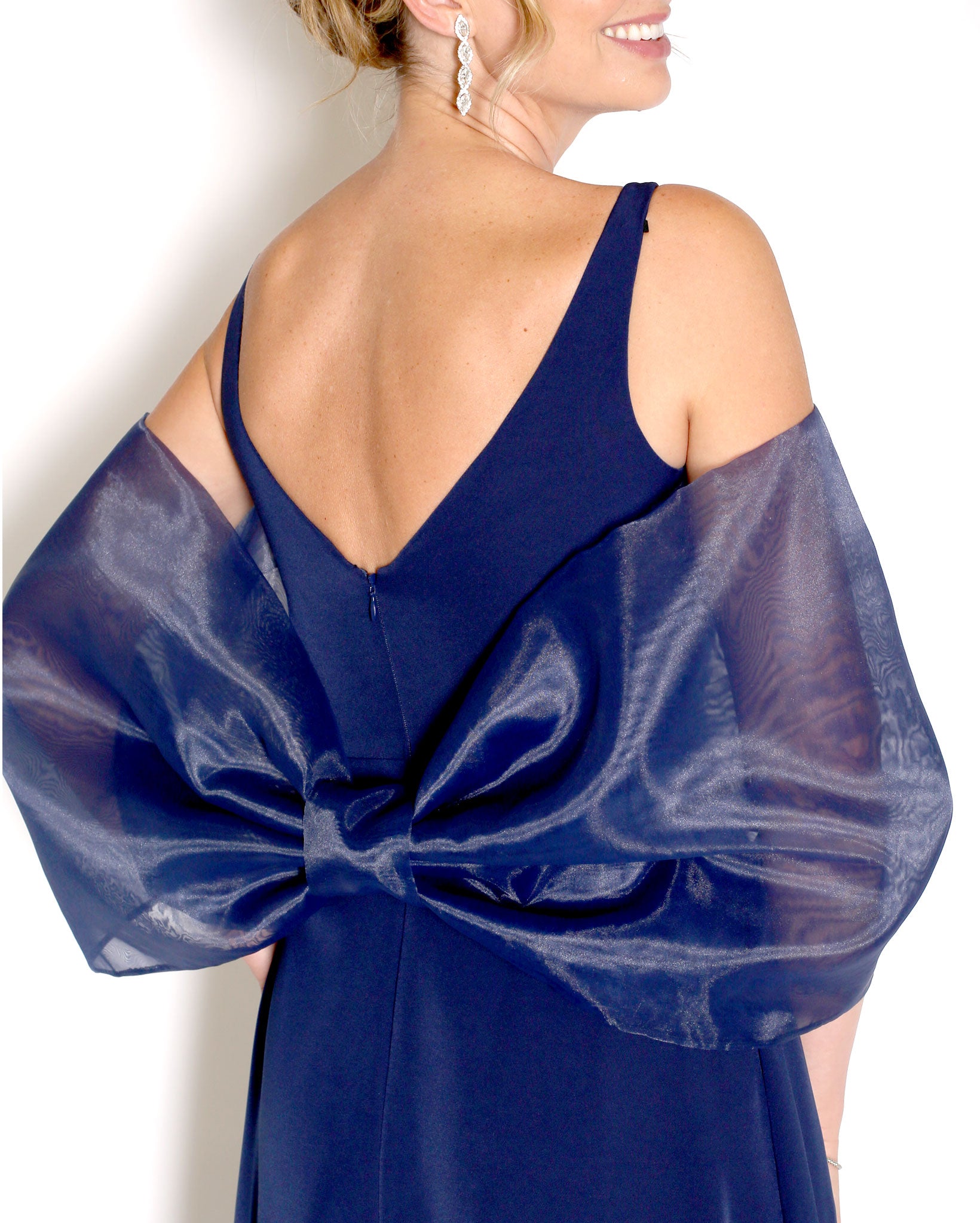 Bow Wrap in Organza