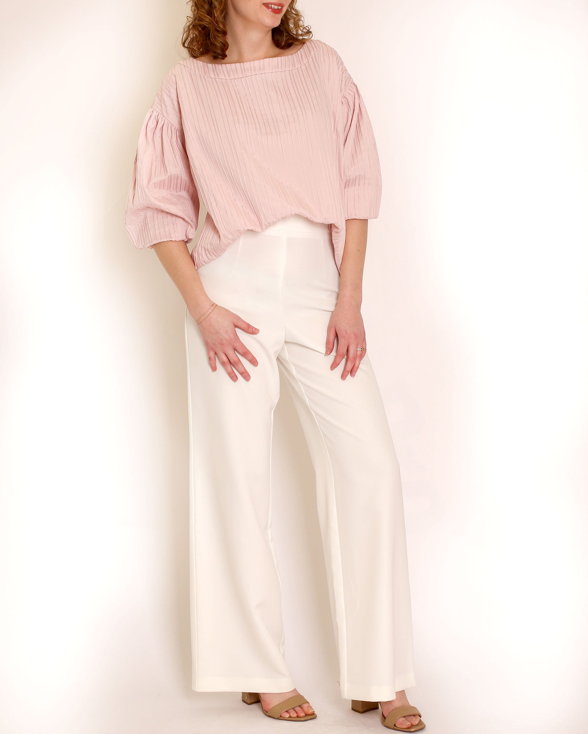 The Jewel Blouse in Jacquard