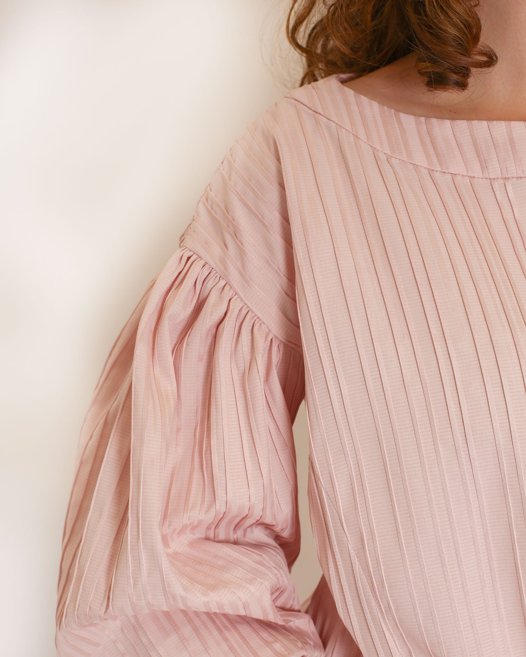 The Jewel Blouse in Jacquard