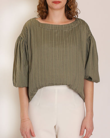 The Jewel Blouse in Jacquard