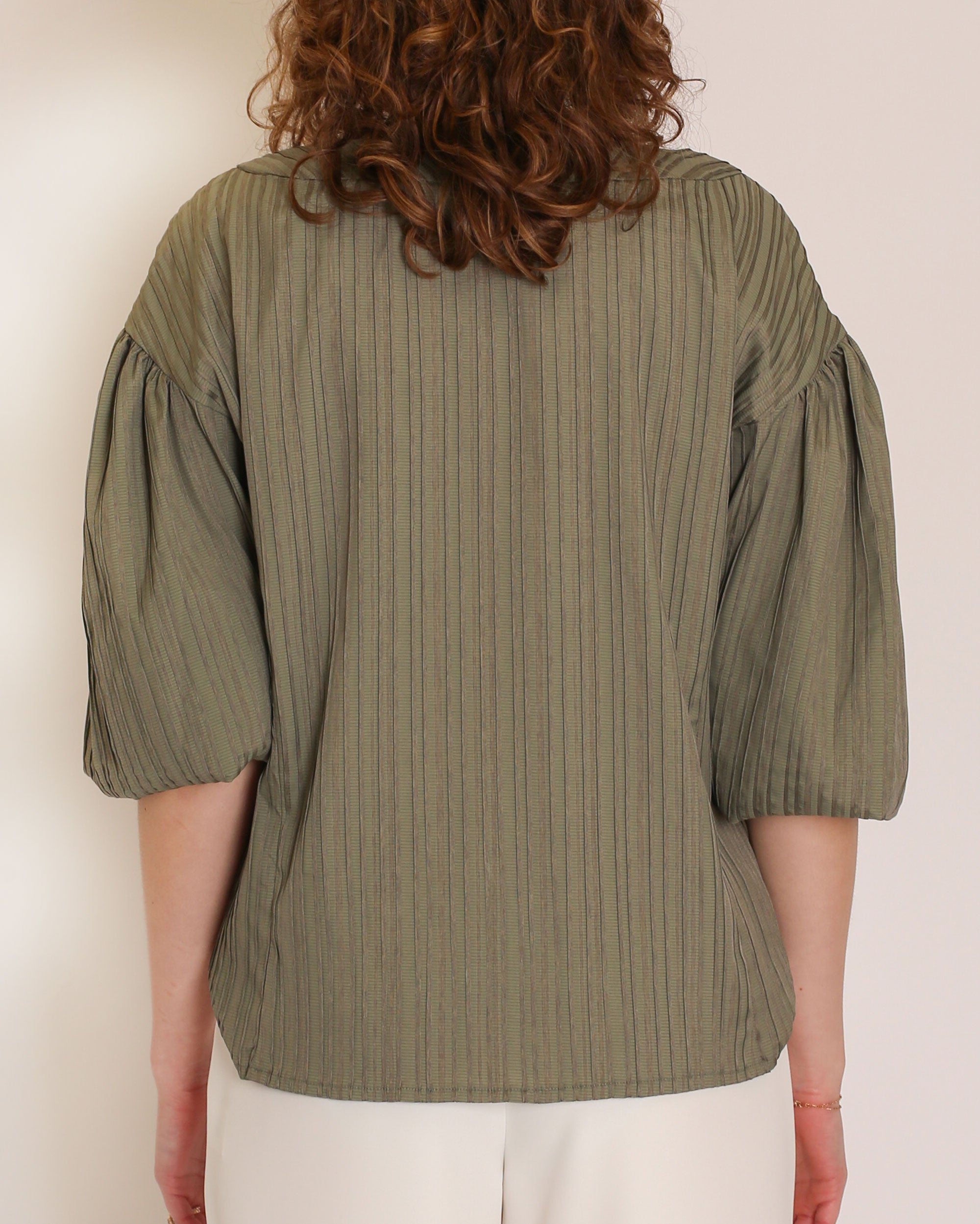 The Jewel Blouse in Jacquard
