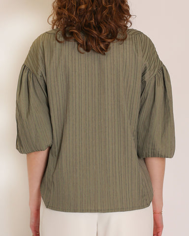 The Jewel Blouse in Jacquard