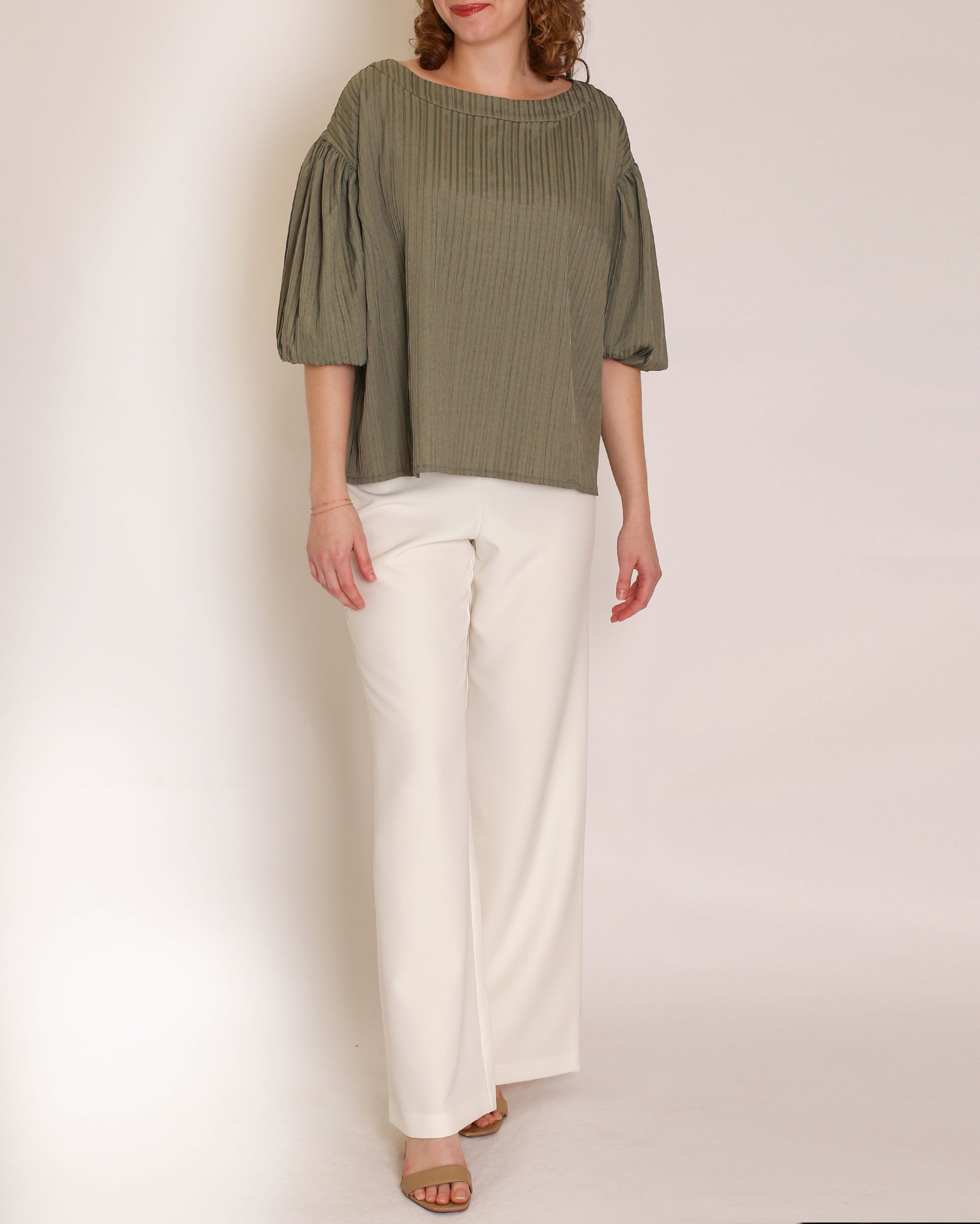 The Jewel Blouse in Jacquard