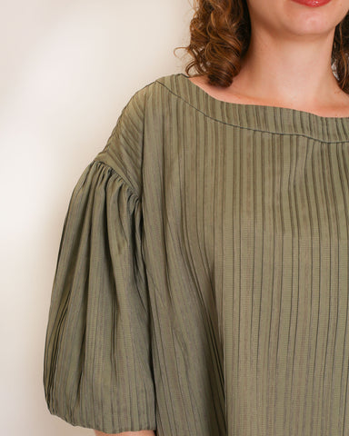 The Jewel Blouse in Jacquard