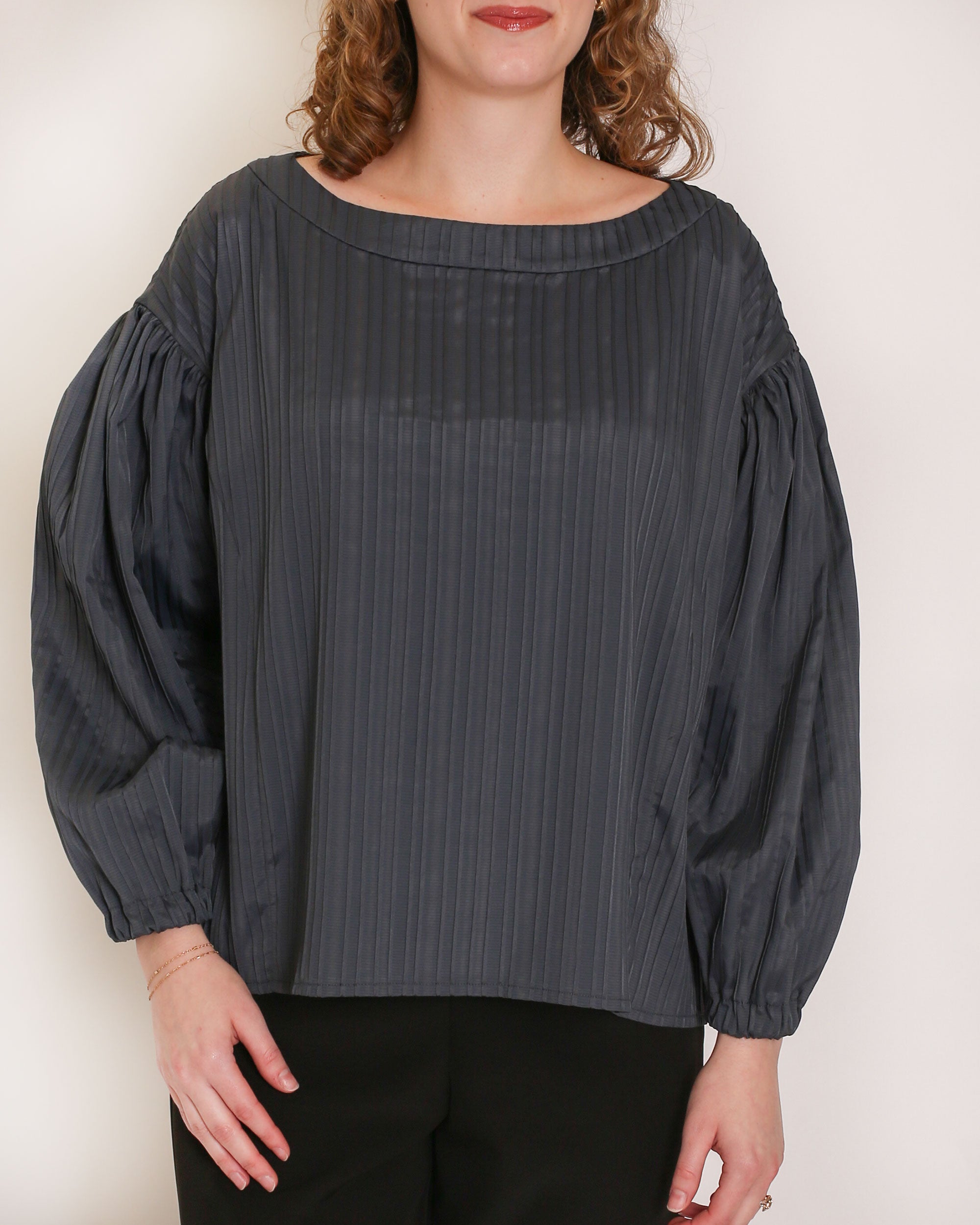 The Jewel Blouse in Jacquard