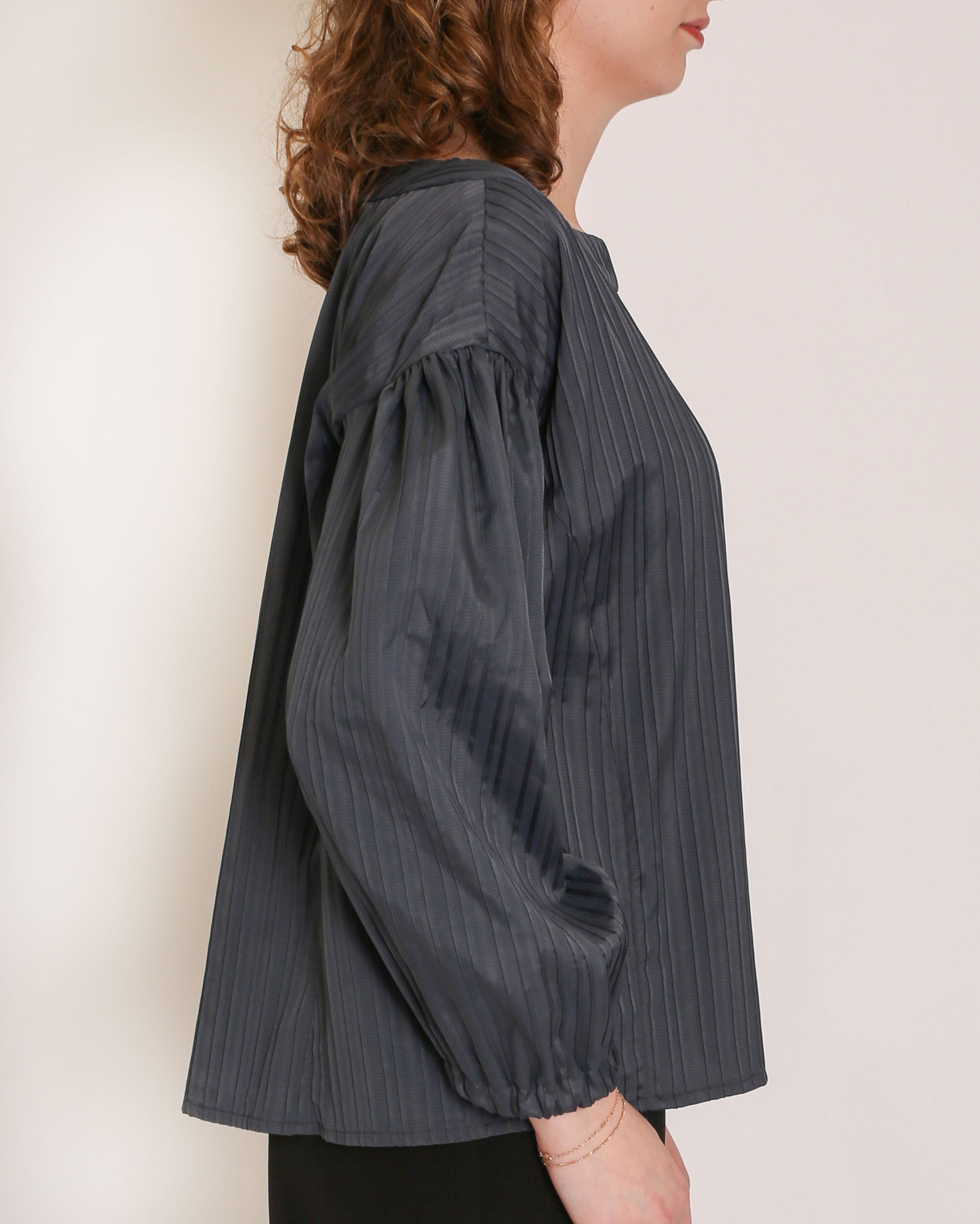 The Jewel Blouse in Jacquard