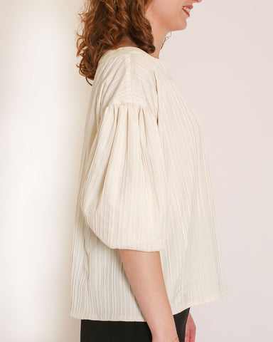 The Jewel Blouse in Jacquard
